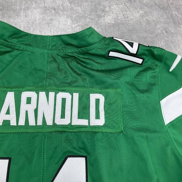 Nike NFL Jersey Adult Medium Green White NEW‎ YORK 14 DARNOLD On Field Apparel - Picture 8 of 9